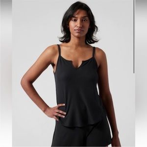 NWT - Athleta Light Black Sleep Cami -Size S